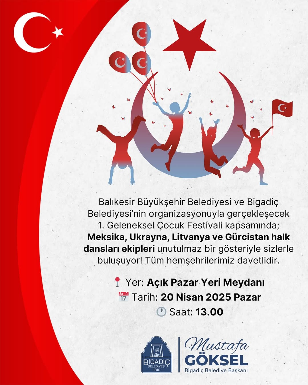 1. Geleneksel Çocuk Festivali